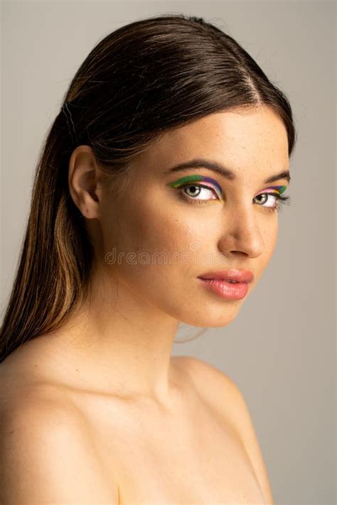 Teen Model With Naked Shoulders And Stock Photo Image Of Girl Creative 266235118