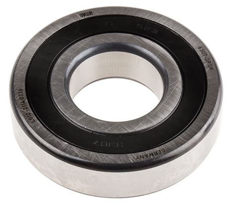 6307 2RSR FAG Deep Groove Ball Bearing Plain Race Type 35mm I D