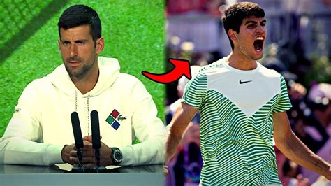 Novak Djokovic Sobre Alcaraz No Lo Necesito Para Sentirme Motivado