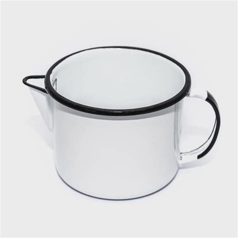 Caneca Esmaltada Branca Ewel C Bico 1 L 13 5 Cm Submarino