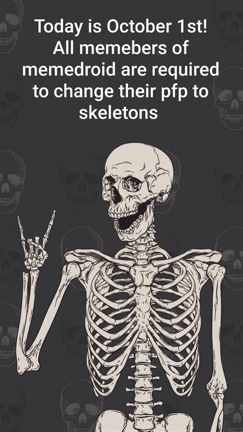 Y'all need to change it to skeletons pfp - Meme by BBR :) Memedroid