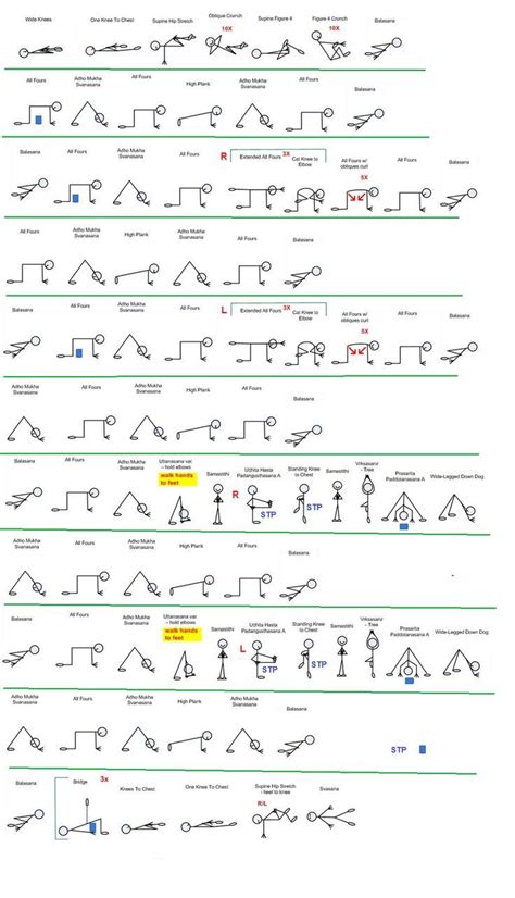 Chair Yoga Sequence Printable – Idalias Salon