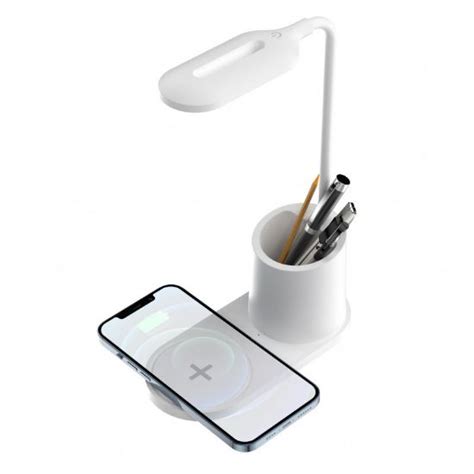 Lampe De Bureau Led Avec Chargeur Induction W Chezvous Re