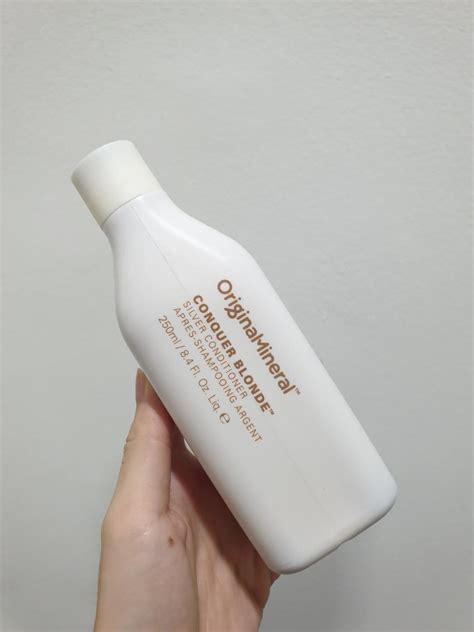 Original Mineral Conquer Blonde Purple Shampoo Beauty Personal Care Hair On Carousell