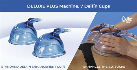 Deluxe Butt Lift Machine Vacuum Therapy For Buttocks Delfin Cups