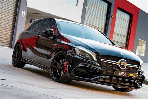 Mercedes Benz A45 Amg W176 Black Forgeline Vx1 Wheel Front