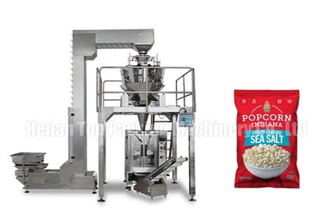 Popcorn Packing Machine Small Vertical Popcorn Fill Seal Machine