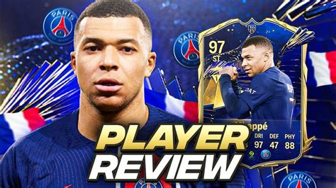 97 Toty Mbappe Player Review Fc 24 Ultimate Team Youtube