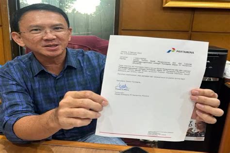 Resmi Mundur Dari Komisaris Utama Pertamina Ahok Beberkan Alasannya