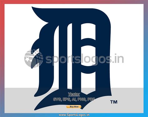 Detroit Tigers Baseball Sports Vector Svg Logo In Formats