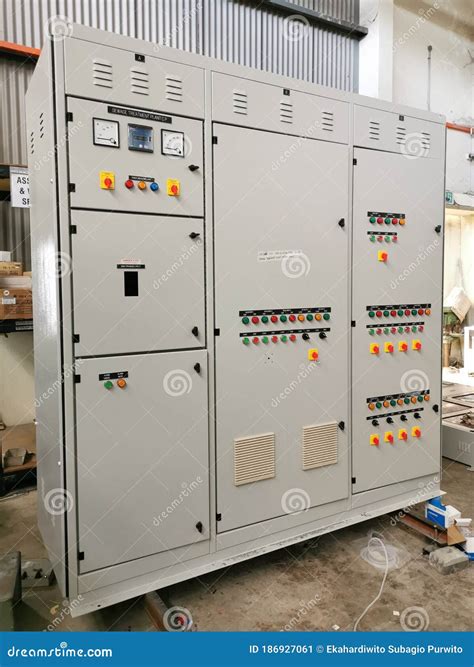 Sewage Treatment Plant Control Panel Editorial Photo Image Of