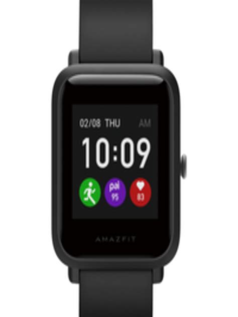 Buy Amazfit Unisex Black Transflective Tft Display Bip S Lite Smart