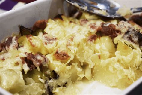 Loaded Leek Potato Bake