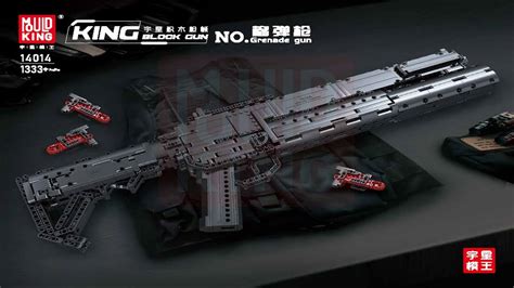 Mould King Instructions Mould King Gun 14014 Grenade Gun YouTube