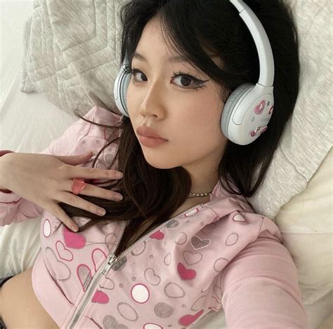 Nicaea Dark Anime Girl Cat Ear Headphones Gal Insta Posters Mood