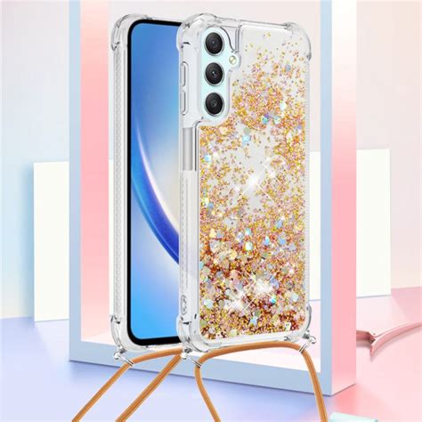 Coque à Cordon Samsung Galaxy A25 5G Paillettes Ma Coque