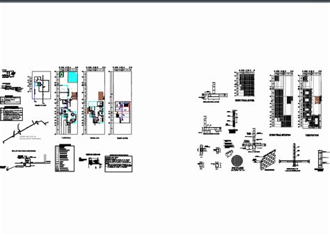 Casa Habitación En Autocad Descargar Cad 588 Mb Bibliocad