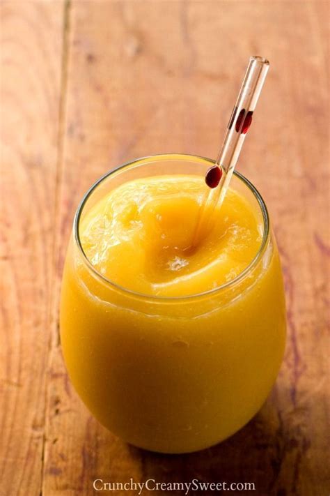 Mango Margarita Slush Recipe Crunchy Creamy Sweet Slush Recipes