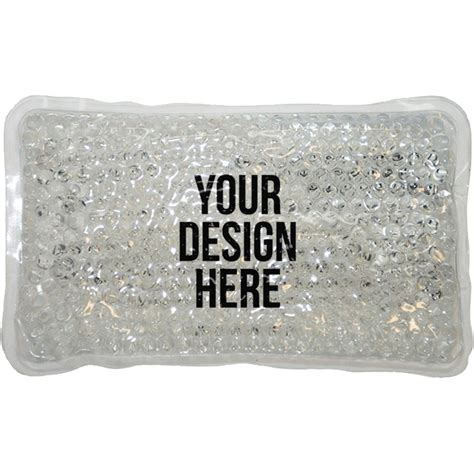 Advertising Gel Beads Rectangle Hot Cold Packs