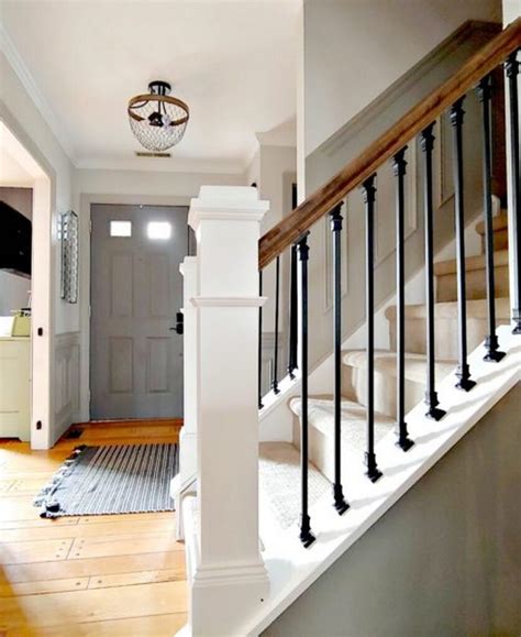 10 DIY Stair Railing Ideas For Safety Improvements - DIYnCrafty