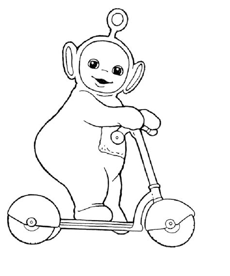 Teletubbies Coloring Pages Coloring Home