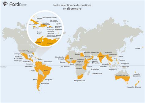 Où partir en décembre 19 destinations 100 soleil