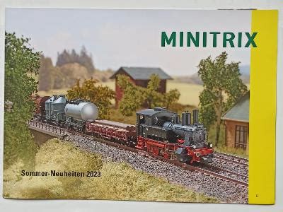 Minitrix katalog 2024 N 1 160 Léto Aukro