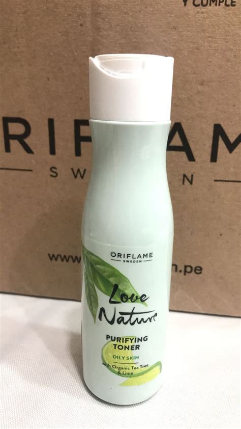 Love Nature Purifying Toner Oily Skin Toner Natural Toner Oriflame