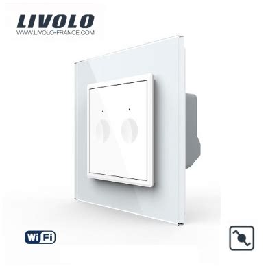 Interrupteur Wifi Tactile Va Et Vient Boutons Blanc Livolo France