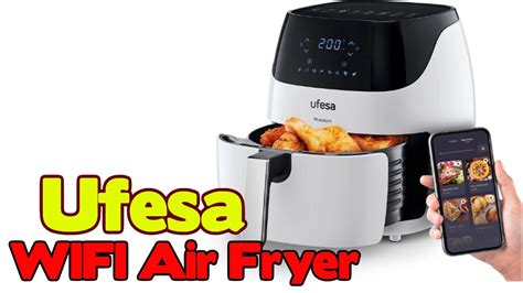 Ufesa Af White Phantom Friteuse Air Sans Huile Air Fryer Avec