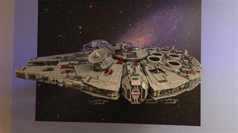 Lego Millennium Falcon Wall Mount Youtube