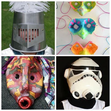 30+ DIY Mask Ideas for Kids | Diy mask, Craft activities for kids, Masks crafts