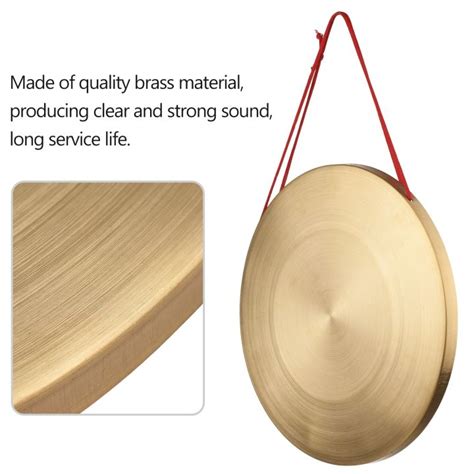 15 22 30 Cm Hand Gong Cymbals Brass Copper Gong Chapel Opera