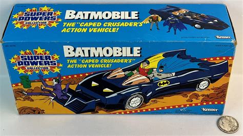 Lot Vintage 1984 Kenner Super Powers Batmobile The Caped Crusaders