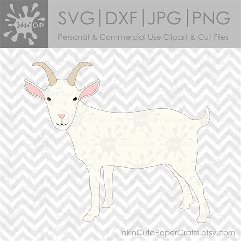 Goat SVG, Goat Cut File, Goat Clipart, Goat SVG File, Goat Clip Art ...