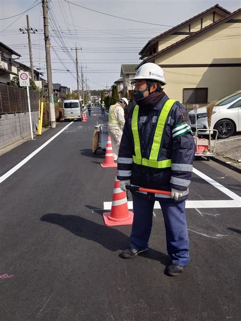 水道工事における交通誘導｜工事現場警備｜横浜市旭区｜神奈川県横浜市、川崎市・東京都を中心に交通誘導警備・工事現場警備・雑踏警備・イベント