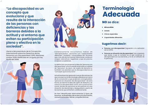 Terminolog A Adecuada Sobre La Discapacidad Mides