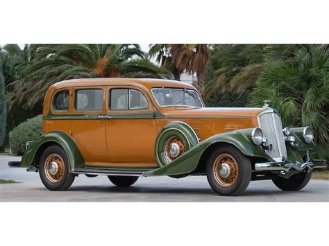 1934 Pierce Arrow Twelve Sedan Vin 400144 Classiccom