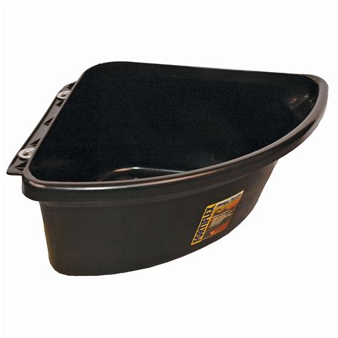 Fortiflex Corner Feeder 6 Gallon Feed Tub Barn Supply Paddock