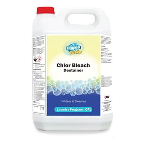 Hygiea Scrubs CHLOR BLEACH Laundry Chlorine Destainer Advance Clean