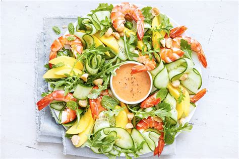 Prawn And Devilled Mango Salad Recipe