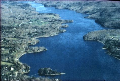 The Gatineau River Yacht Club island