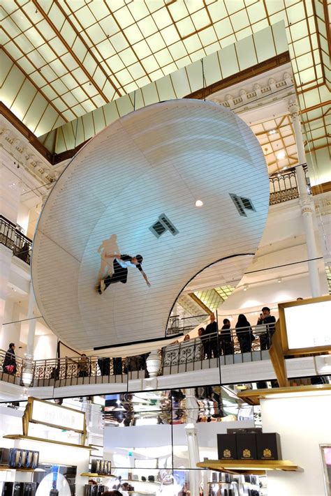 Le Cube: Mirrored Skate Ramp Installed Inside a Paris Department Store - WebUrbanist