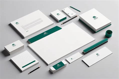 Premium Photo Customizable Stationery Set Mockup Showcase Brand