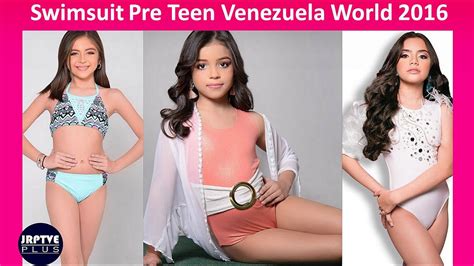 Traje De Baño Pre Teen Venezuela Mundo 2016 Gala De La Belleza Parte 3 Youtube