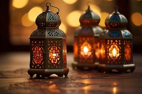 Premium Photo | The Radiance of Ramadan Lanterns