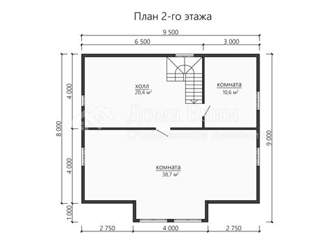 Каркасный дом проект ДК-200