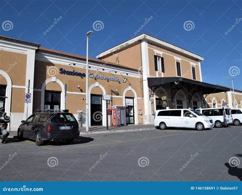 Italy, Civitavecchia Station Editorial Photo - Image of father, exit ...