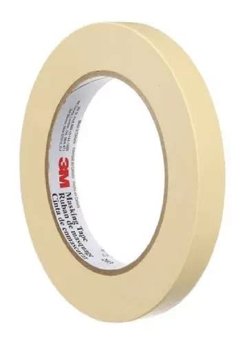 Cinta Papel Masking Tape Enmascarar 1 2 12mm 3m