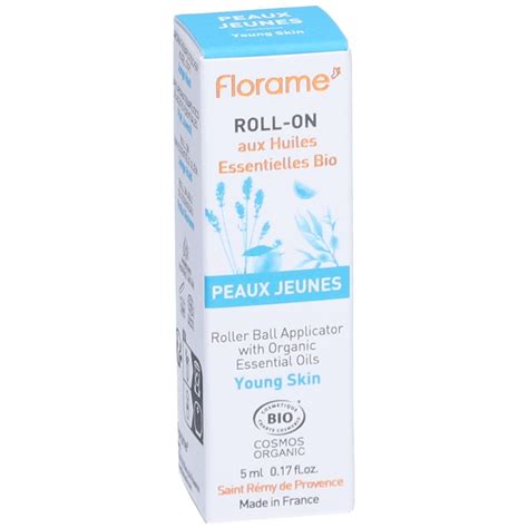 Florame Florame Roll On Peau Jeune Aux Huiles Essentielles Bio Ml